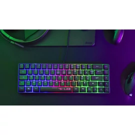 The G-Lab Keyz Hydrogen Keyboard Black HU billentyűzet