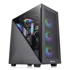 Thermaltake Divider 300 TG Air Tempered Glass Black gépház