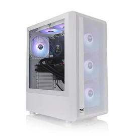 Thermaltake S200 TG ARGB Tempered Glass Snow White gépház