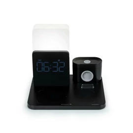 Thomson CL800I Alarm Clock and Charging Station Black hi-fi