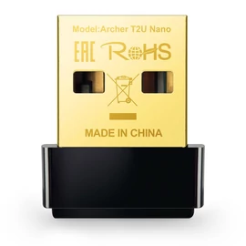 TP-Link Archer T2U Nano AC600 Nano Wireless USB Adapter Black hálókártya