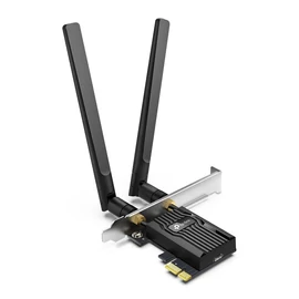 TP-Link Archer TX55E AX3000 Wi-Fi 6 Bluetooth 5.2 PCIe Adapter hálókártya