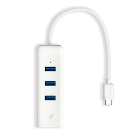 TP-Link UE330C USB Type-C 3-Port Hub & Gigabit Ethernet Adapter hálókártya