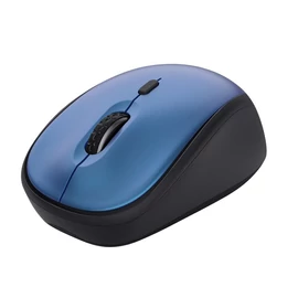 Trust Yvi+ Silent Wireless Mouse Blue egér
