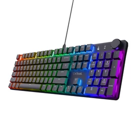 Trust GXT866 Torix Mechanical RGB Keyboard Black US billentyűzet