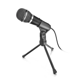 Trust Starzz All-round Microphone for PC and Laptop Black mikrofon
