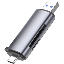 UGREEN 2-in-1 USB-C OTG Card Reader Grey kártyaolvasó