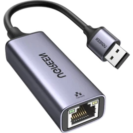 UGREEN USB 3.0 A To Gigabit Ethernet Adapter Grey hálókártya