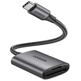 UGREEN CM401 USB-C Card Reader Grey kártyaolvasó