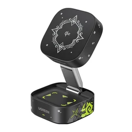 UGREEN MagFlow Wireless Charger Genshin Impact Edition Black töltő