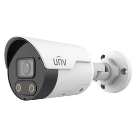 Uniview Prime-I 8MP Tri-Guard csőkamera, 2.8mm fix objektívvel, mikrofonnal és hangszóróval IP kamera