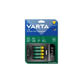 Varta LCD Ultra Fast Charger + 4x AA 2100mAh töltő