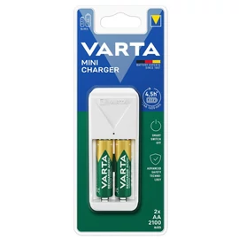 Varta Mini Charger + 2x AA 2100mAh töltő