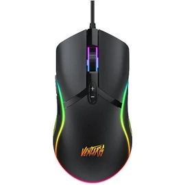 Ventaris M400 RGB Gamer mouse Black egér