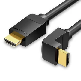 Vention HDMI A male - HDMI A male 90 degrees cable 3m Black kábel