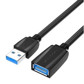 Vention USB 3.0 A Male to A Female Extension Cable 3m Black kábel