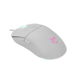 White Shark Bagdemagus Gaming mouse White egér