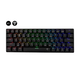 White Shark Kaiken Red Switches Gaming Keyboard Black US billentyűzet