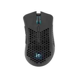 White Shark WGM-5012B Lionel Wireless Mouse Black egér