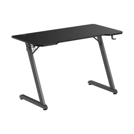 White Shark Helix Gaming Desk Black gaming asztal