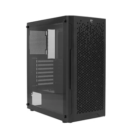White Shark GCC-2302 Bullet Tempered Glass Black gépház