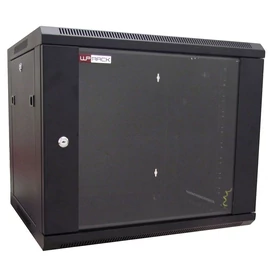 WP WPN-RWB-12606-B Falra szerelhető Rackszekrény Black