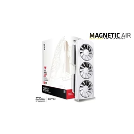 XFX RX9070 XT White 16GB DDR6 Quicksilver Magnetic Air Edition videókártya