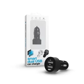 xPRO Smart Dual USB Car Charger Black töltő