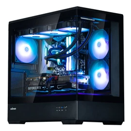 Zalman P30 Tempered Glass Black gépház