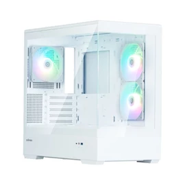 Zalman P30 V2 Tempered Glass White gépház
