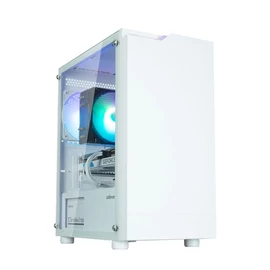 Zalman T4 Plus RGB Tempered Glass White gépház