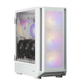 Zalman I6 Tempered Glass White gépház
