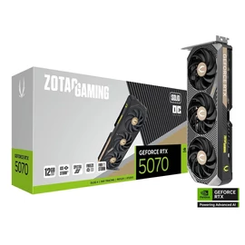Zotac RTX5070 12GB GDDR7 Gaming Solid OC videókártya