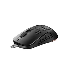 Egér, vezetékes, gaming, RGB, AVAX "LW01", fekete