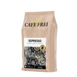 Kávé, pörkölt, szemes, 1000 g, CAFE FREI "Espresso", pekándiós