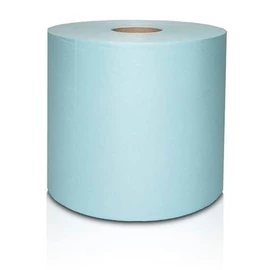 Törlőkendő, szöszmentes, tekercses, 1 rétegű, 200 lap, türkizkék