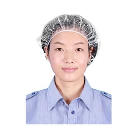 Zuhanysapka, egyszer használatos, víztiszta