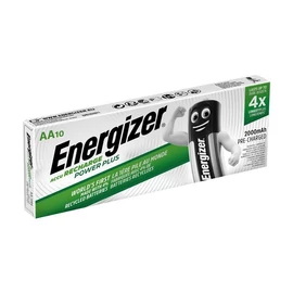 Tölthető elem, AA ceruza, 10x2000 mAh, előtöltött, ENERGIZER "Extreme"