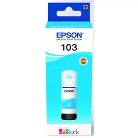 T00S24A Tinta EcoTank L3110, L3150, L1110 nyomtatókhoz, EPSON 103, cián, 65 ml