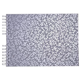 Fotóalbum, spirál, 32x22 cm, 25 lap, EXACOMPTA "AutentiK", kékesszürke