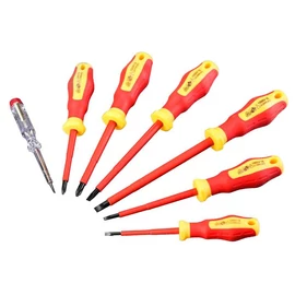 Csavarhúzó készlet, 6+1 darabos, FISCHER DAREX