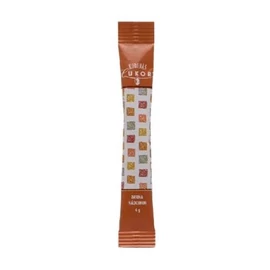 Kristálycukor, barna, stick, 4000 g, kb. 1000 db, KORONÁS CUKOR "Mozaik"
