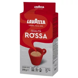Kávé, pörkölt, őrölt, 250 g, LAVAZZA "Qualita Rossa"