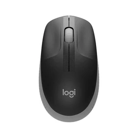 Egér, vezeték nélküli, optikai, USB, LOGITECH, "M190", fekete
