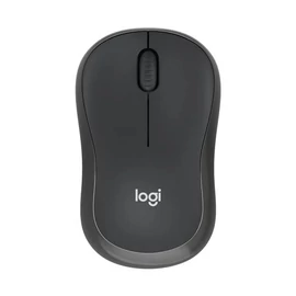 Egér, vezeték nélküli, optikai, csendes, BT, LOGITECH, "M240", grafitszürke
