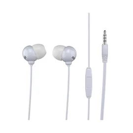 Fülhallgató, mikrofonnal, MAXELL "Plugz", fehér