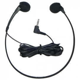 Fülhallgató diktafonhoz, áll alatti, sztereó, 3,5 mm jack, OM SYSTEM "E-103"