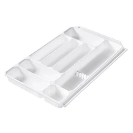 Evőeszköztartó, 8 rekesszel, ORTHEX "Gastromax", fehér