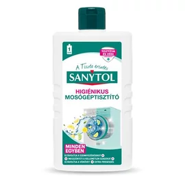 Mosógép tisztítószer, 250 ml, SANYTOL "Minden egyben"