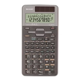 Számológép, tudományos, 273 funkció, SHARP "EL-531", szürke